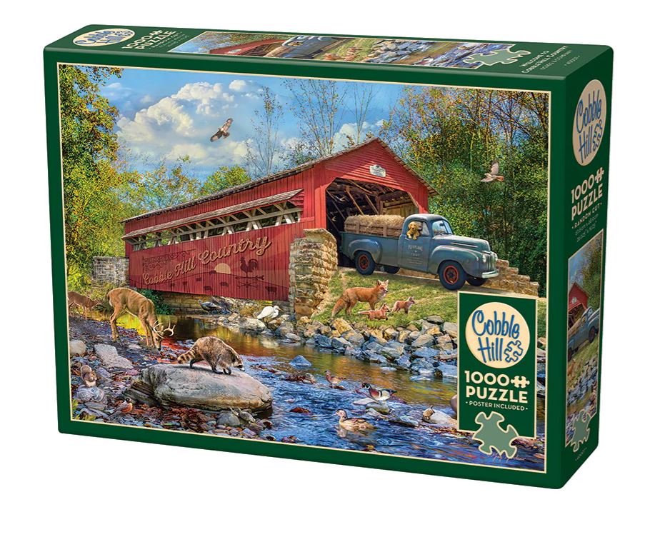 Puzzle 1000pc - Welcome To Cobble Hill Country 40007