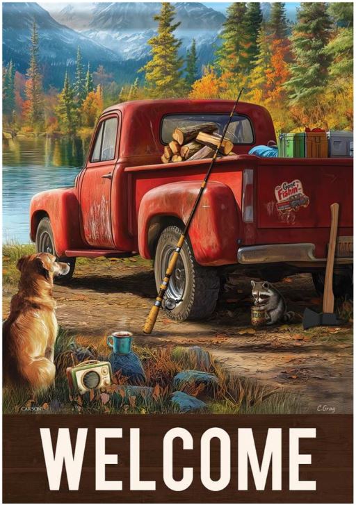 EB Garden Flag - Pastime River 53803