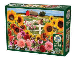 Puzzle 1000pc - Sunflower Farm 40208