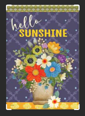 EB Lg  Flag - Hello Sunshine