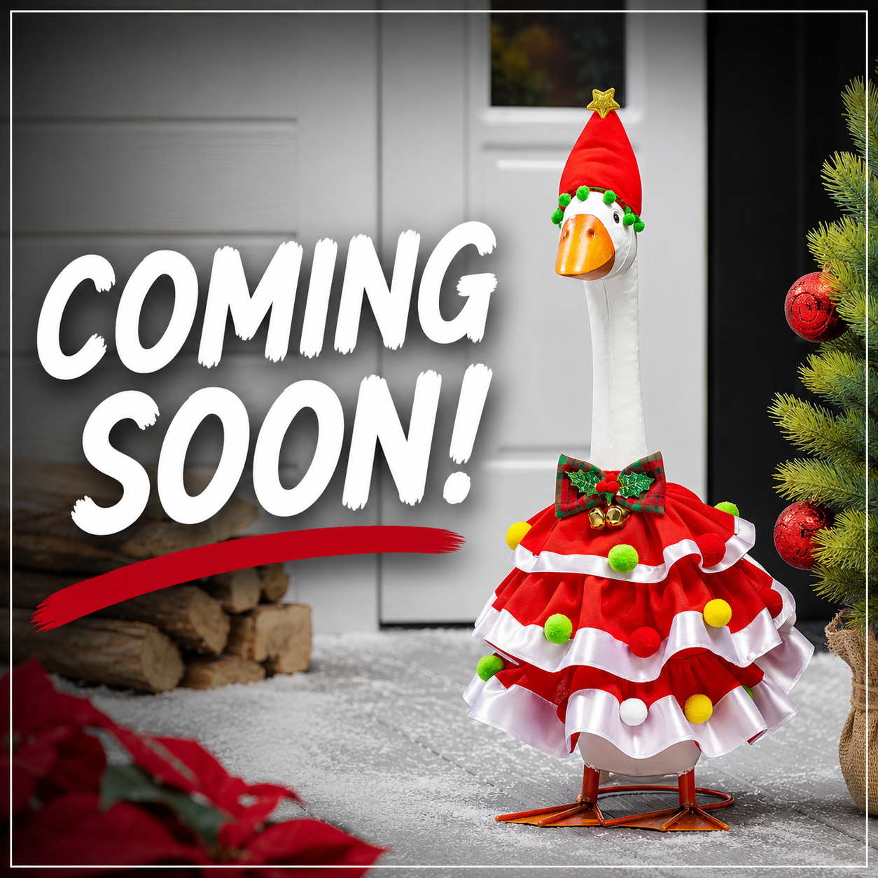 EE Porch Goose Outfit - Christmas Dress