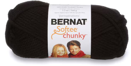 Bernat Softee Chunky 100g - Black 28040