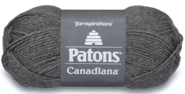 Patons Canadiana 100g - Med Grey Mix 10044