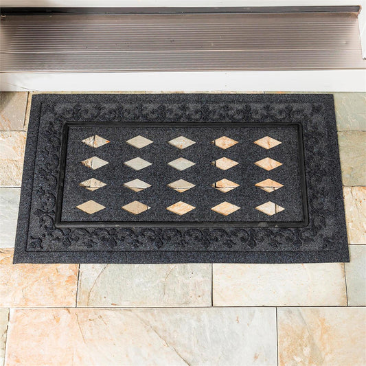 Sassafras Mat Tray - Embossed Fleur de Lis