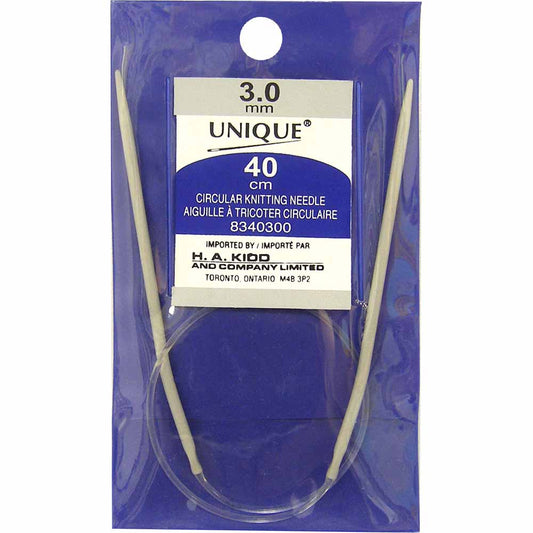 Unique Circular Needle 3.0mm x 40cm 8340300