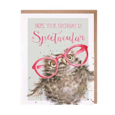 Wrendale Card - Spectacular (Owl)