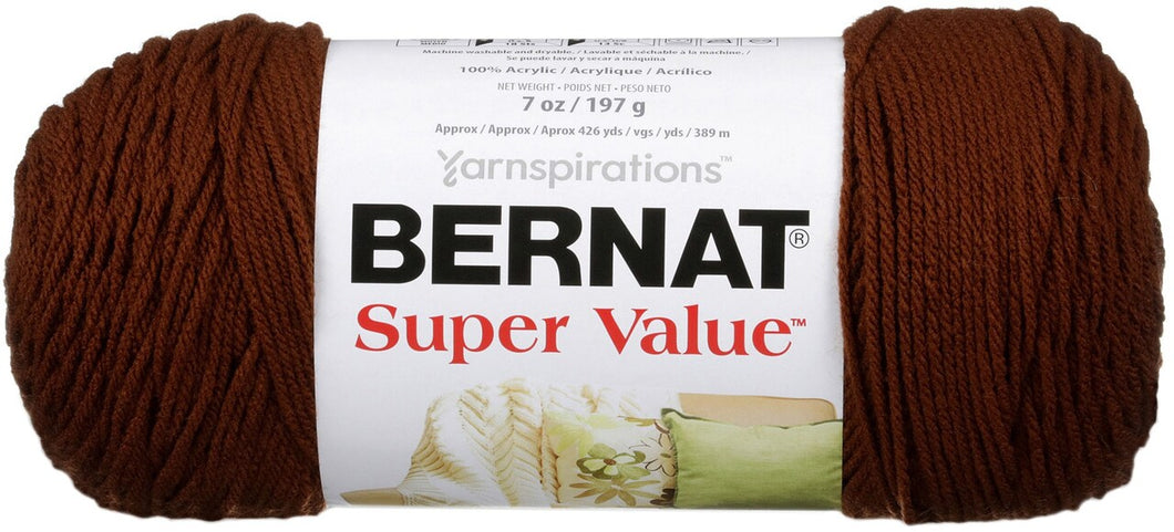 Bernat Super Value 197g - Walnut 07483