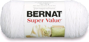Bernat Super Value 197g - Winter White 07407