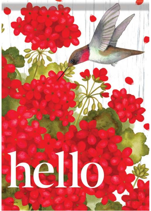 EB Garden Flag - Hello Bird 53793
