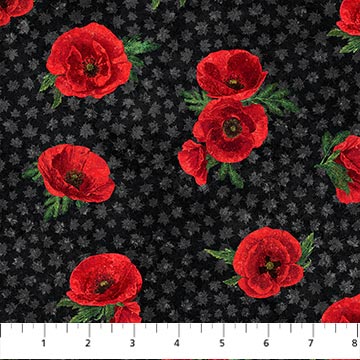 NC Printed Cotton 45" - Oh Canada 11 25237-99