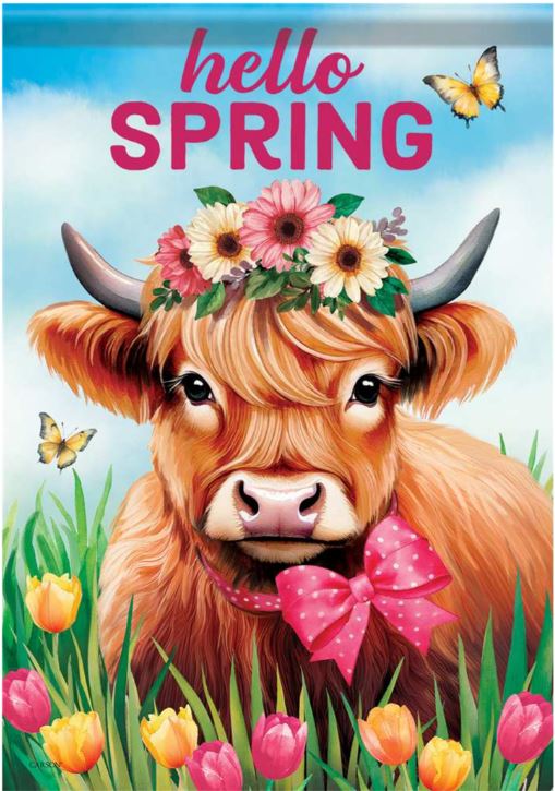 EB Garden Flag - Hello Spring 53853