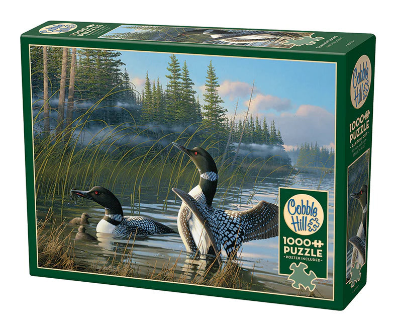Puzzle 1000pc - Common Loons 40175