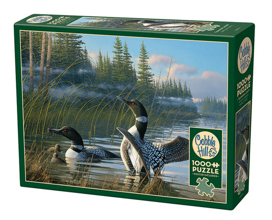 Puzzle 1000pc - Common Loons 40175