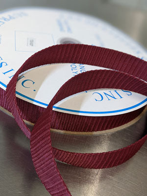 Polypro Webbing 25mm Wine 730-027