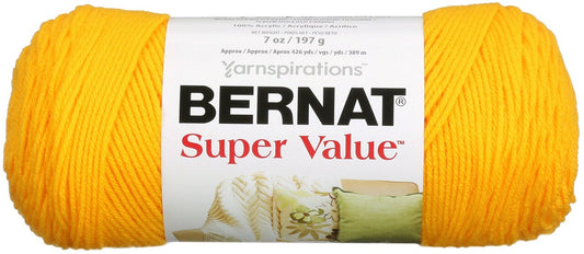 Bernat Super Value 197g - Bright Yellow 00608