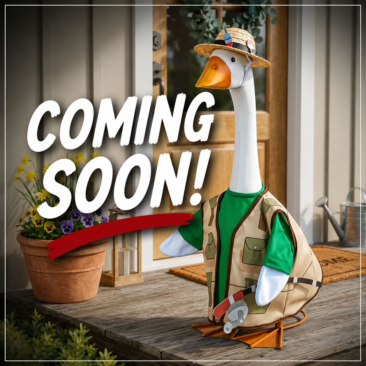 EE Porch Goose Outfit - Go Fishing