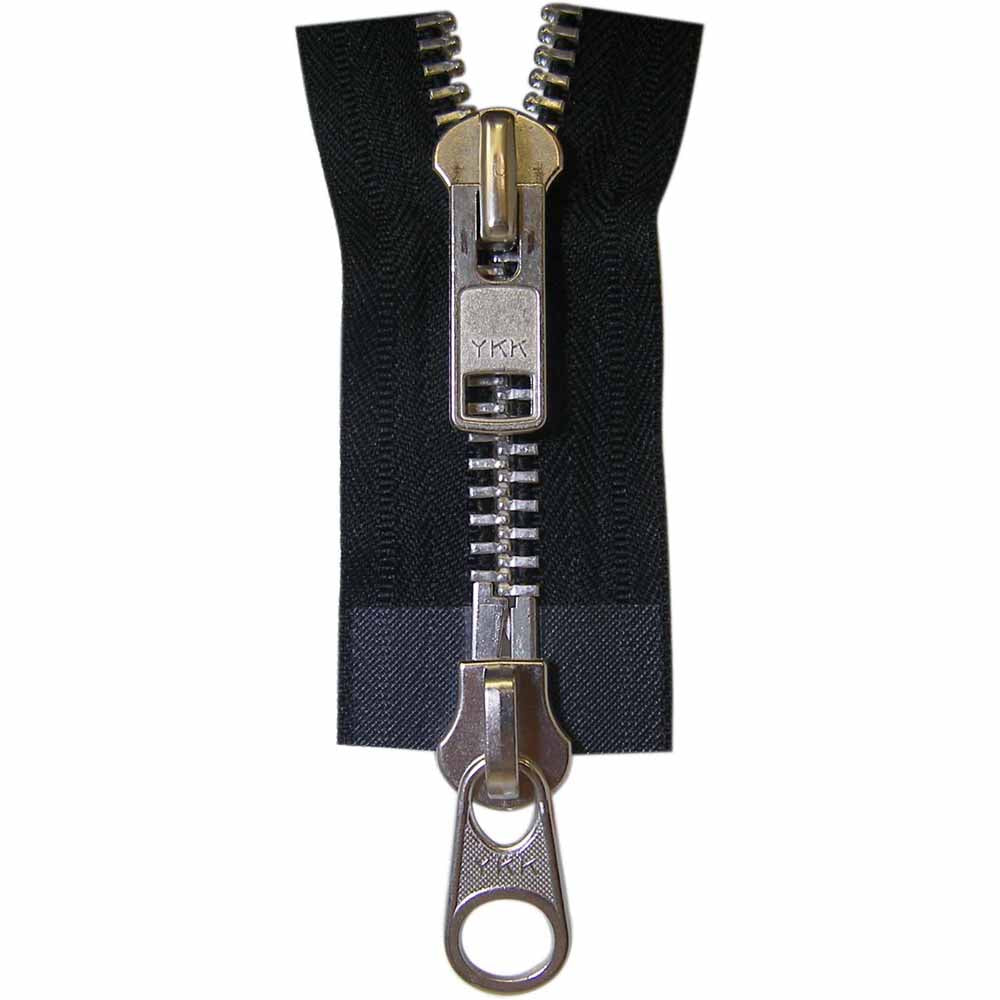 Zipper Black 2-Way Heavy 70cm 5970580