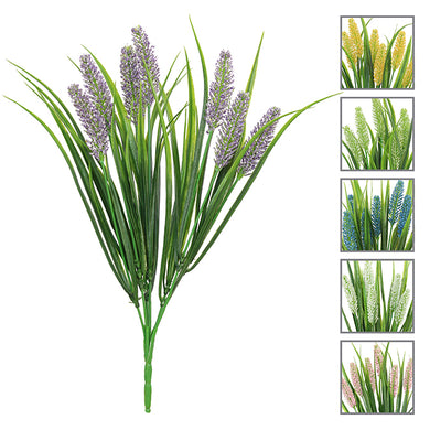 DD Grass Bush w/Heather Asst 38cm