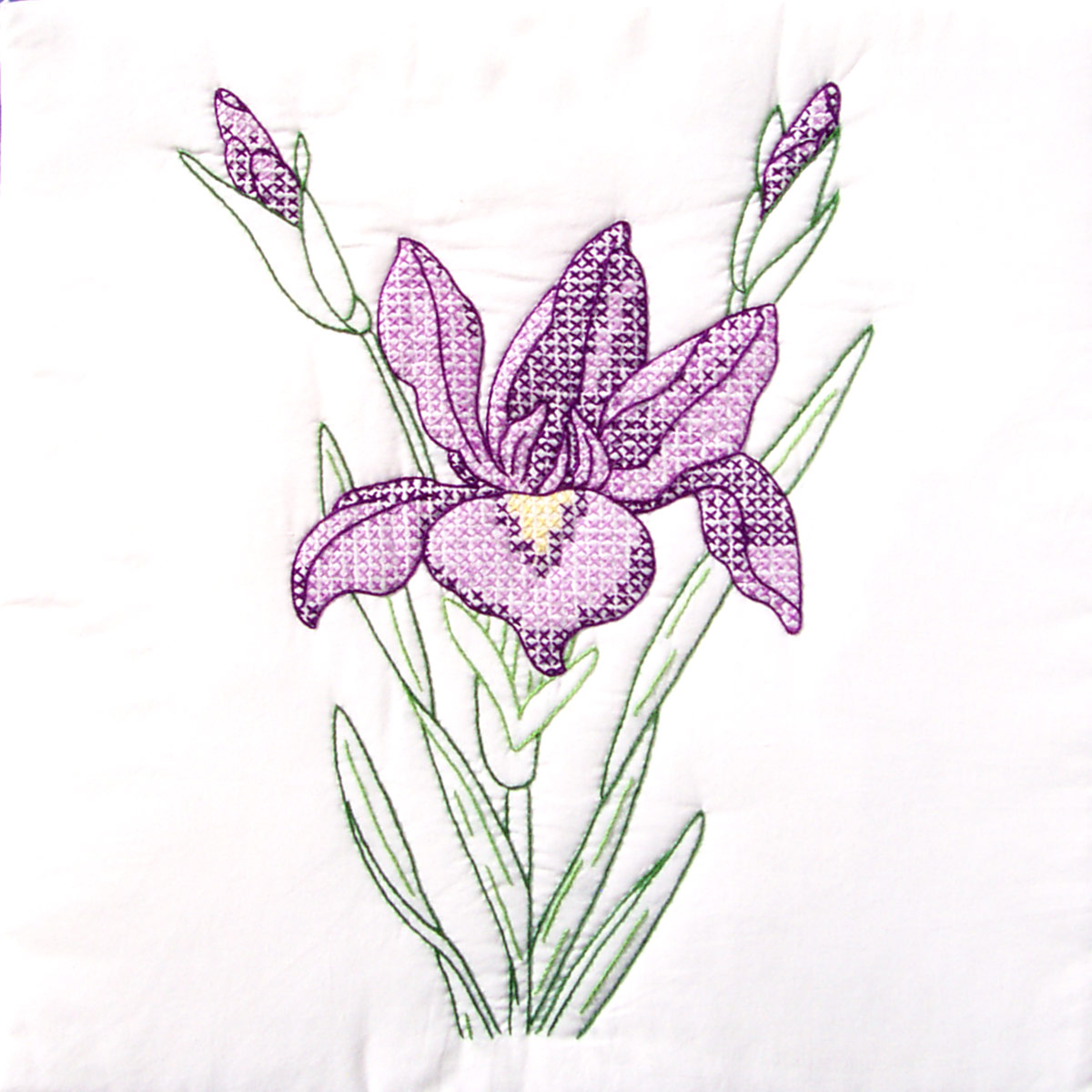 18" Quilt Blocks - Iris 274
