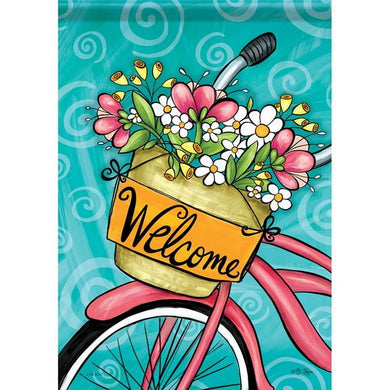 EB Garden Flag - Spring Bike