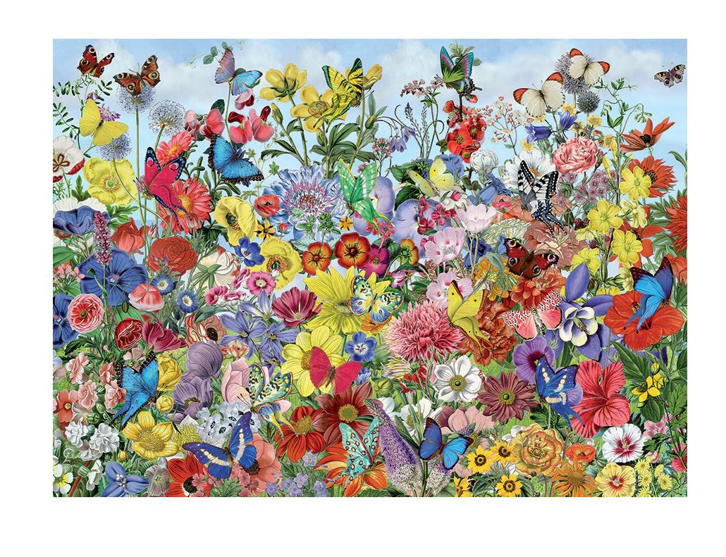 Puzzle 1000pc - Butterfly Garden 40085
