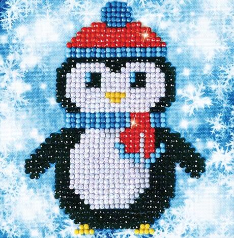 Diamond Dotz - Christmas Penquin Picture DD2.023