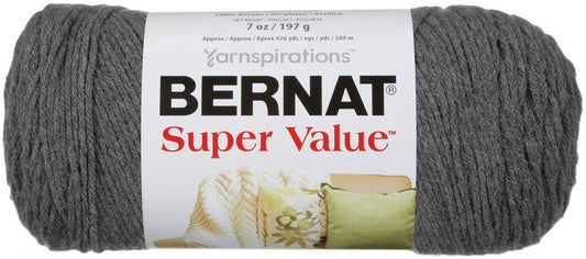 Bernat Super Value 197g - True Grey 53044