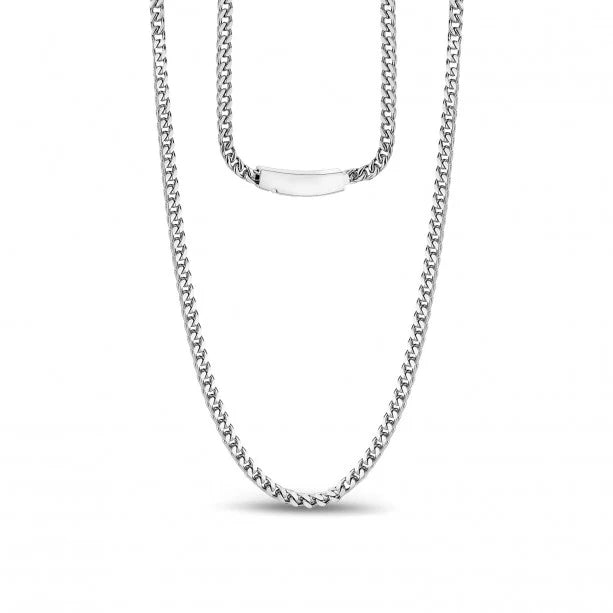 ARZ Necklace - Franco Link 3mm 22"