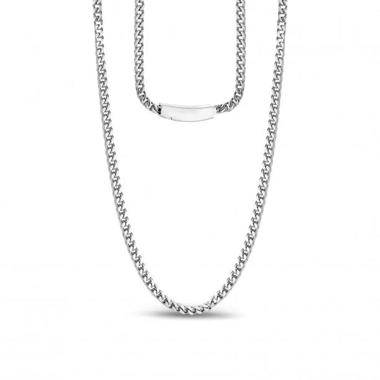 ARZ Necklace - Franco Link 3mm 22"
