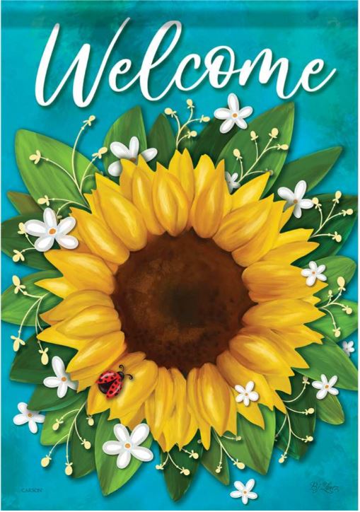 EB Large Flag - Sunny Sunflower 54768