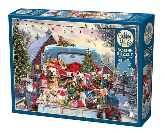 Puzzle 500pc - Country Truck In Winter 45127