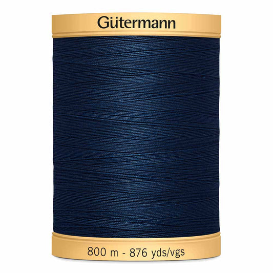 Gut Cotton Thread 800m - Navy 5322