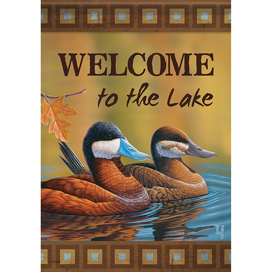 *EB Garden Flag - Ruddy Ducks