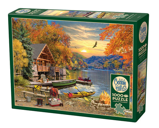 Puzzle 1000pc - Lakeside Retreat 40227