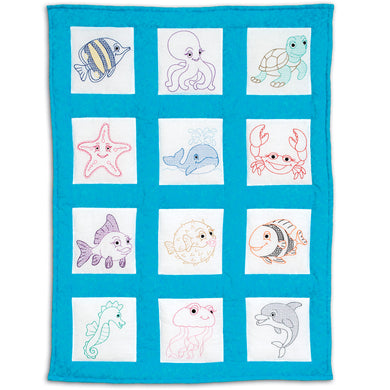 JD Nursery Quilt Blocks - Under The Sea 900