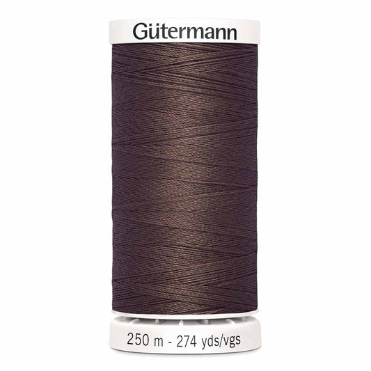 Gut Poly Thread 250m - Saddle Brown 575