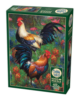 Puzzle 1000pc - Roosters 80217