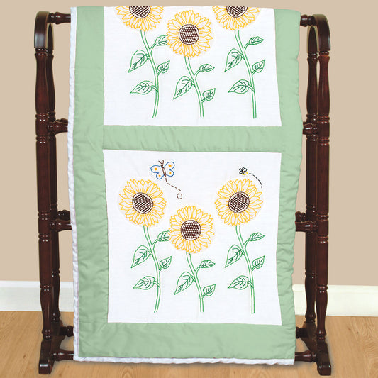 18" Quilt Blocks - Sunflowers