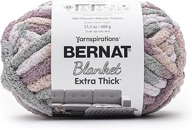 Bernat Blanket Extra Thick 600g - Purple Smoke 62032