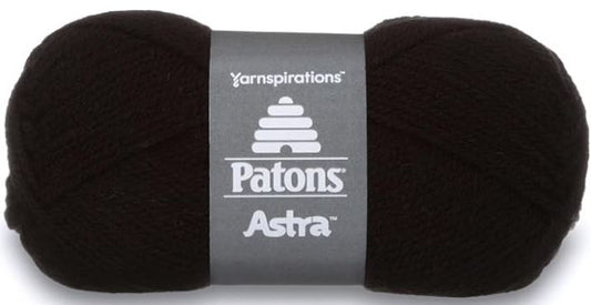 Patons Astra - Black 50g 02765