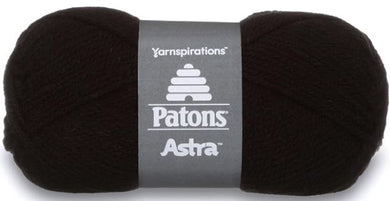 Patons Astra - Black 50g 02765