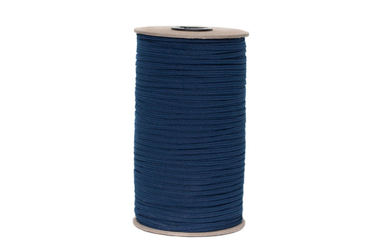 Skinny Elastic - Navy #12  1/8"