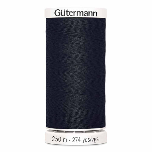 Gut Poly Thread 250m - Black 10