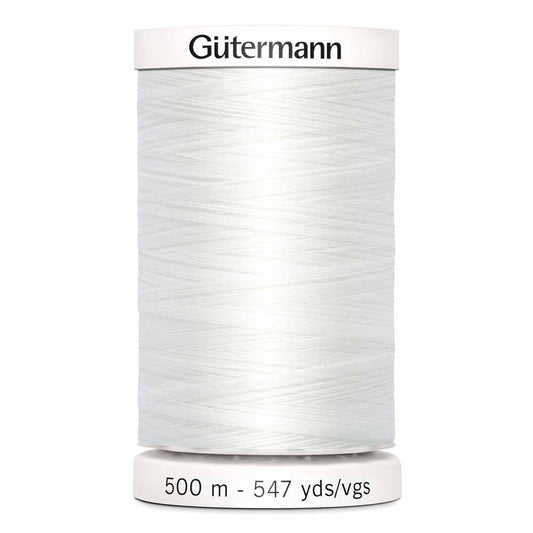 Gut Poly Thread 500m - Nu White 20