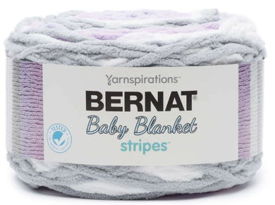 Bernat Baby Blanket Stripes 300g - Violets 60012