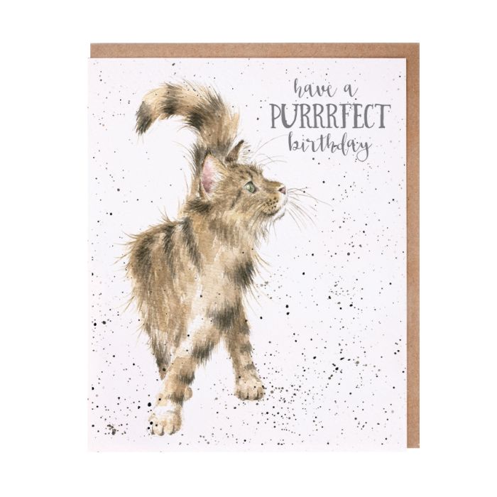 Wrendale Card - Just Purrfect