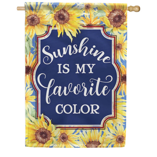 EB Lg Flag - Sunflower Pattern