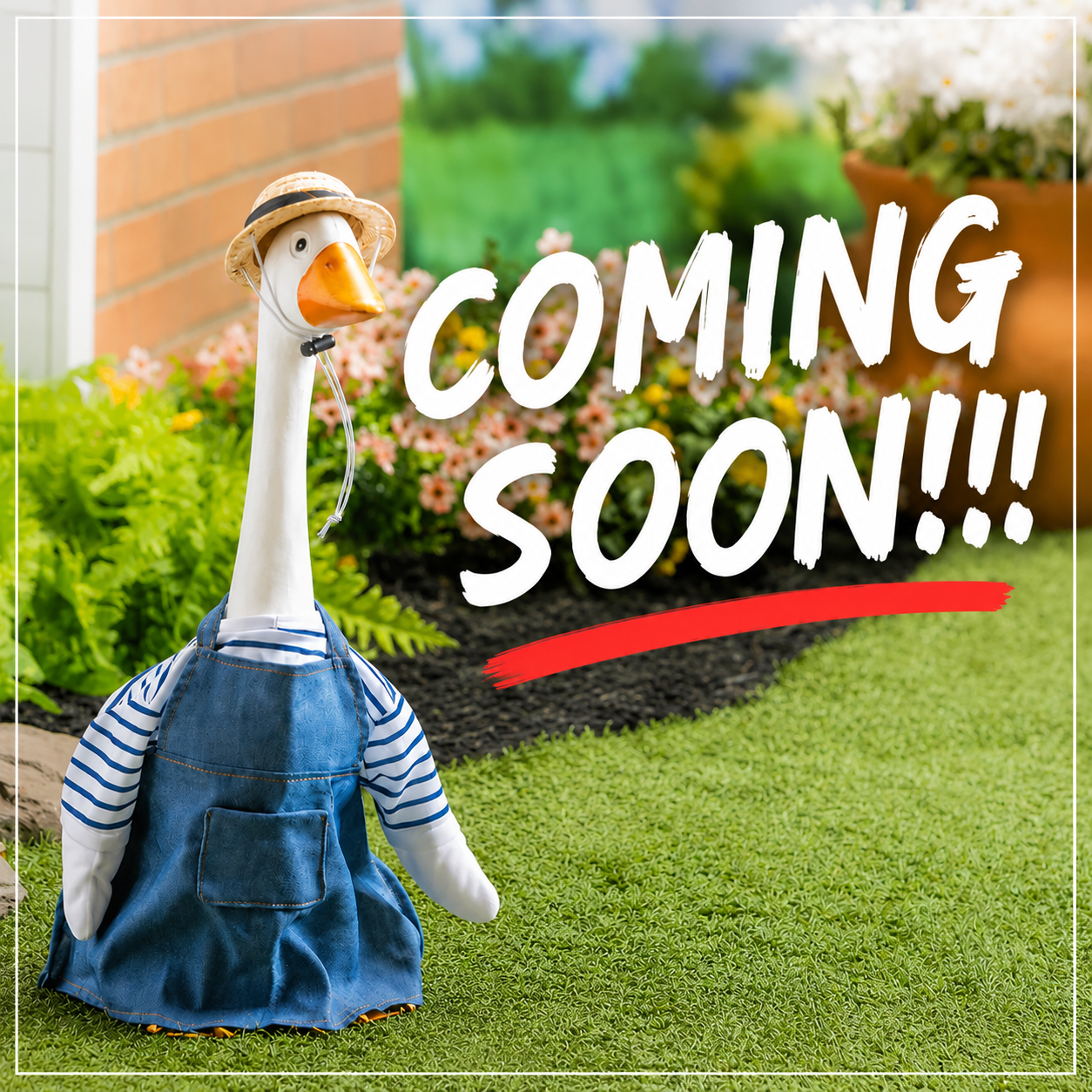 EE Porch Goose Outfit - Gardener