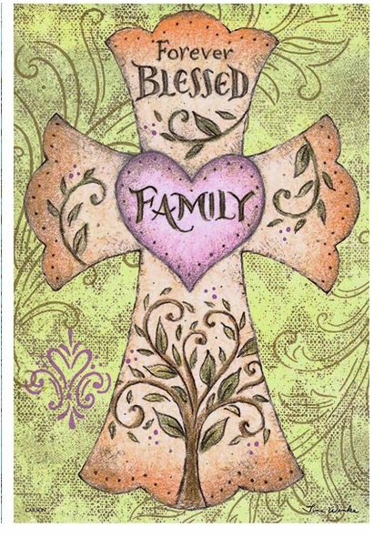 *EB Garden Flag - Forever Family
