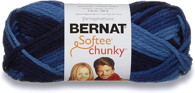 Bernat Softee Chunky 80g - Denim Ombre 29119